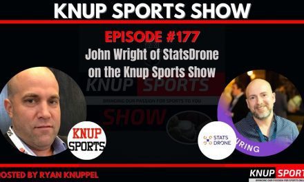 Show #177 – John Wright of StatsDrone on the Knup Sports Show